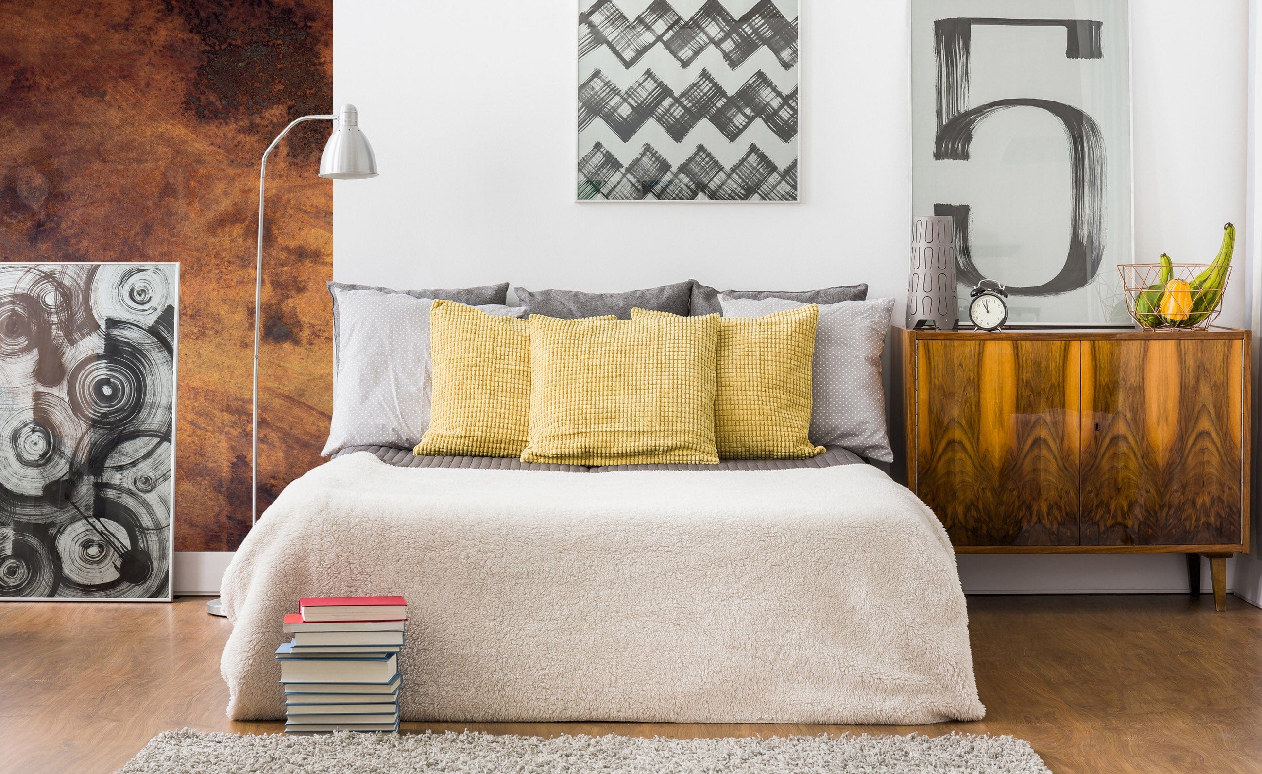 Flizelīna fototapetes - Metāla siena (varš) 150 x 250 cm D-ART