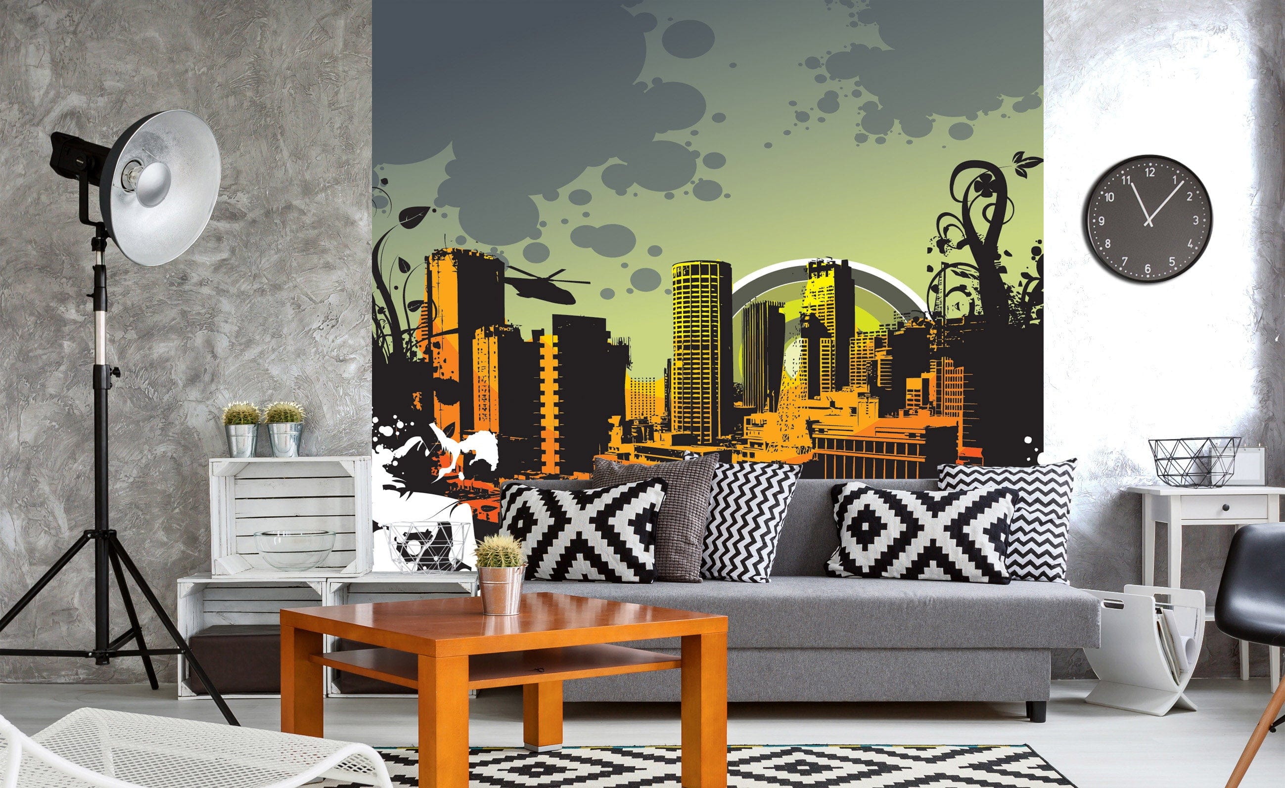 Flizelīna fototapetes - Pilsētas grafiti 225 x 250 cm D-ART