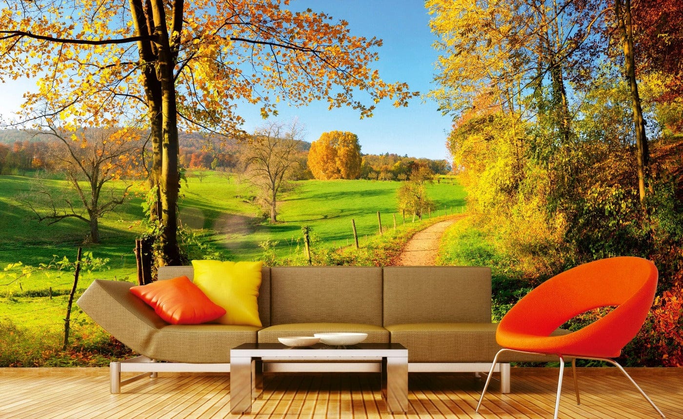 Flizelīna fototapetes - Pļava 375 x 250 cm D-ART