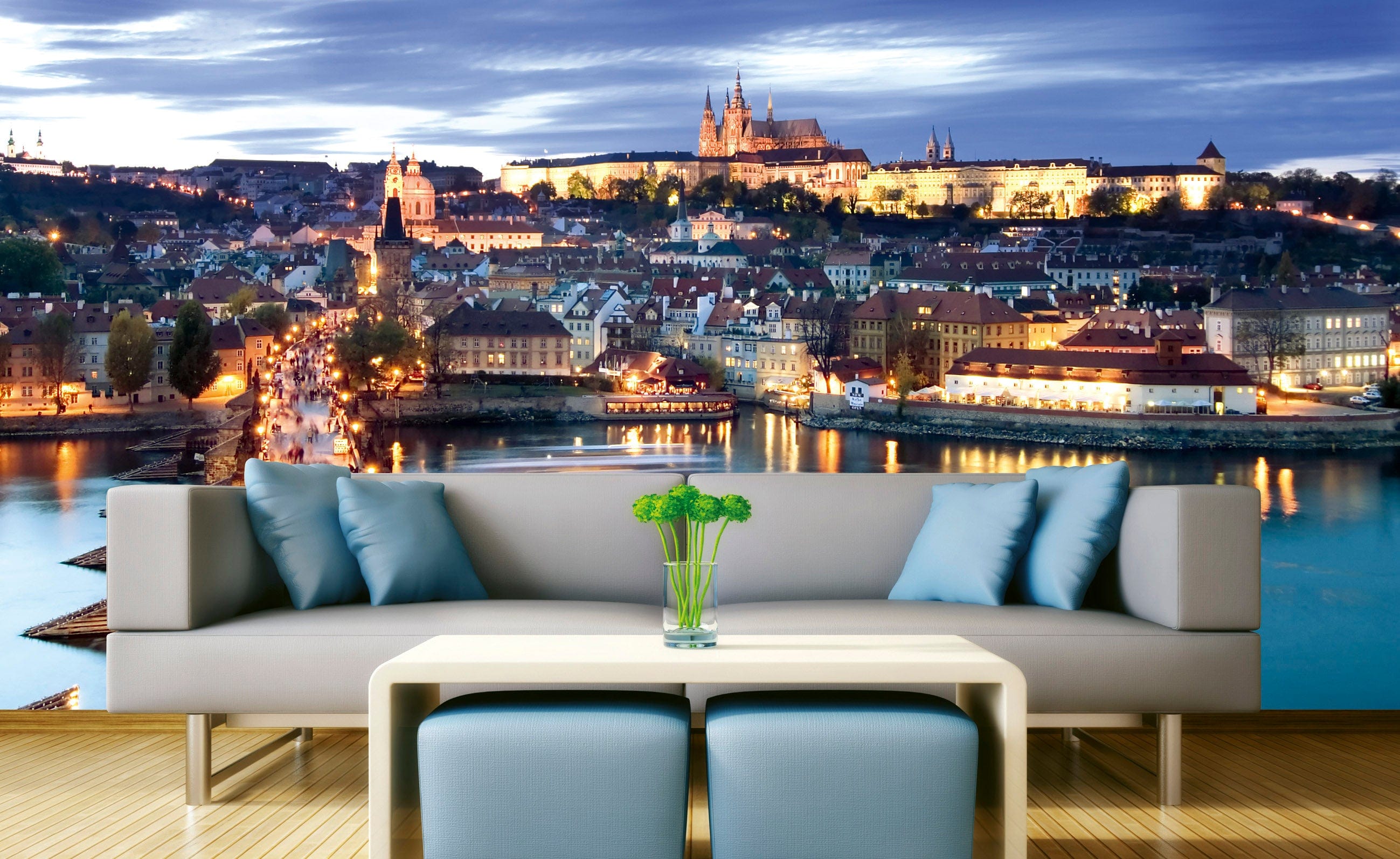 Flizelīna fototapetes - Prāga 375 x 250 cm D-ART