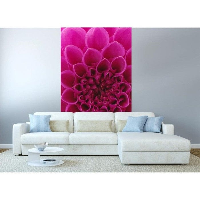 Flizelīna fototapetes - Rozā dālija 150 x 250 cm D-ART