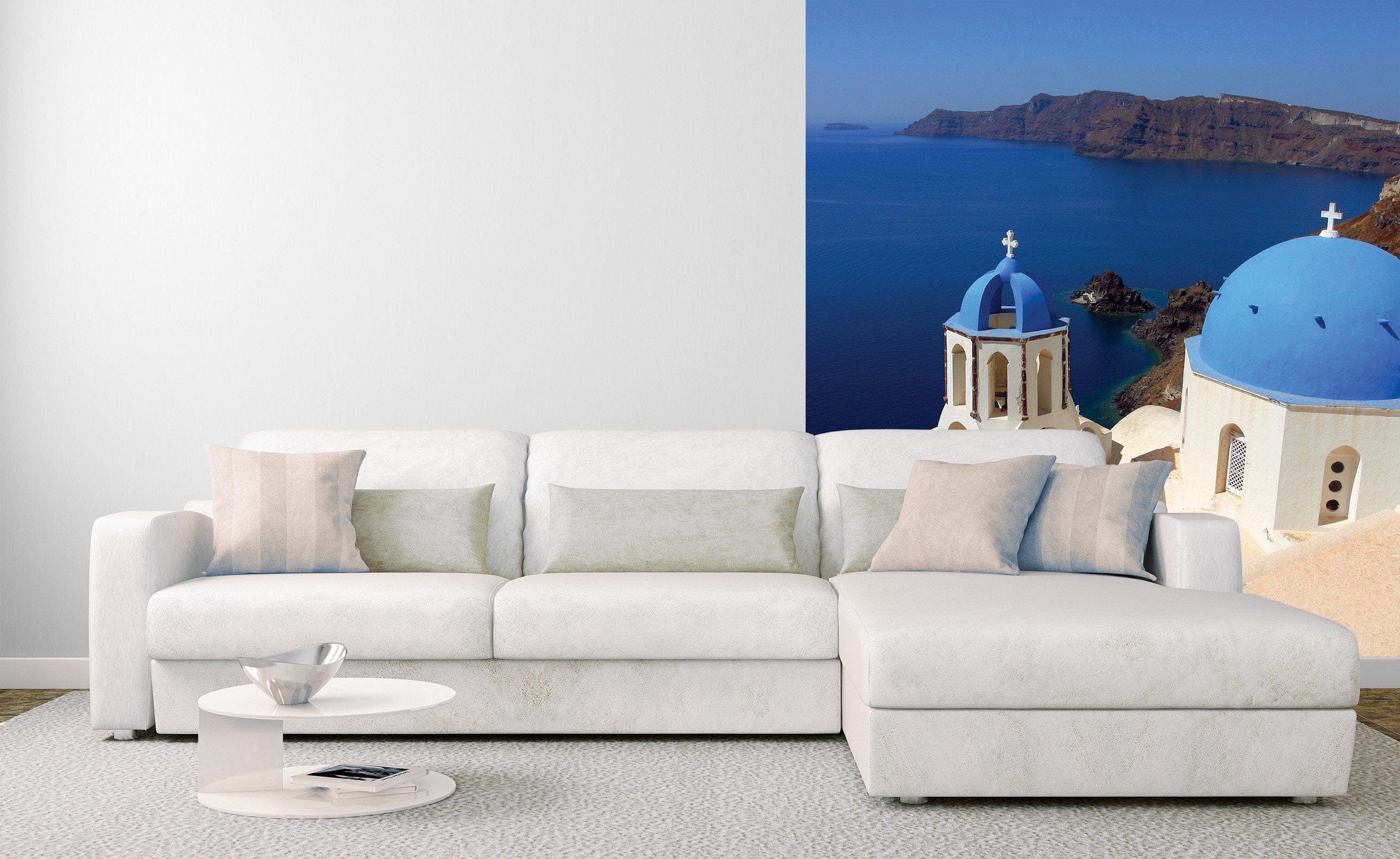 Flizelīna fototapetes - Skats uz Santorini 225 x 250 cm D-ART