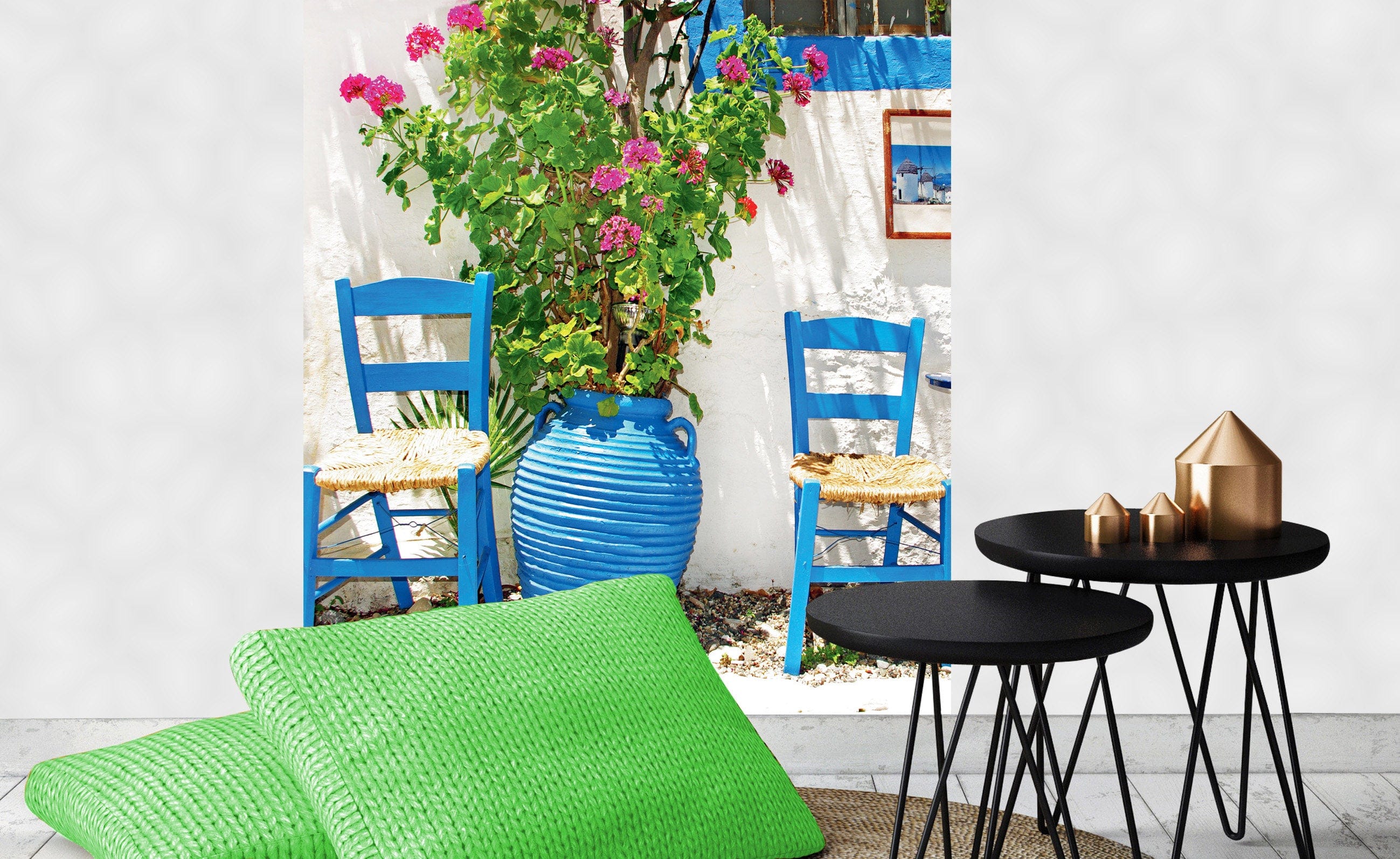 Flizelīna fototapetes - Tradicionālā Grieķija 225 x 250 cm D-ART