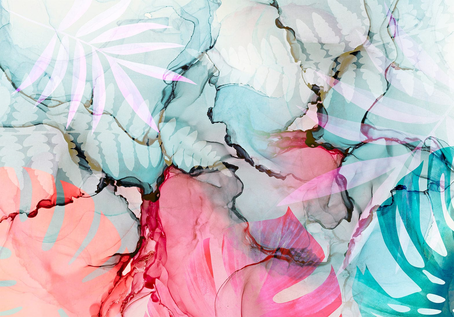 Fototapetes ar abstrakta rakstu - Abstrakta izsmalcinātība Tapetenshop.lv