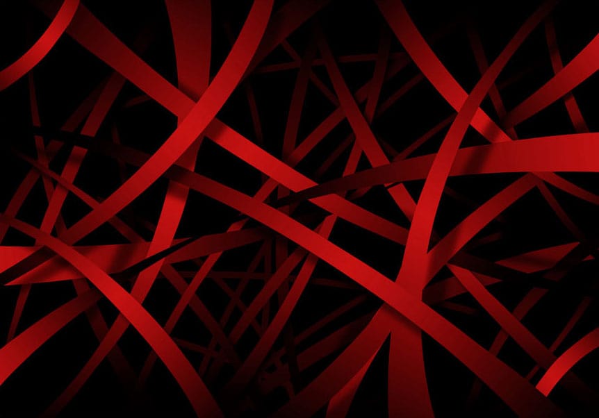 Fototapetes ar abstrakta rakstu - Bailes no tumsas Tapetenshop.lv