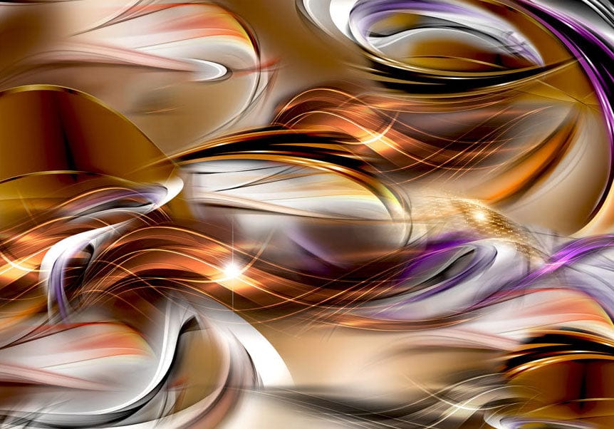 Fototapetes ar abstrakta rakstu - Dzintara jūra Tapetenshop.lv