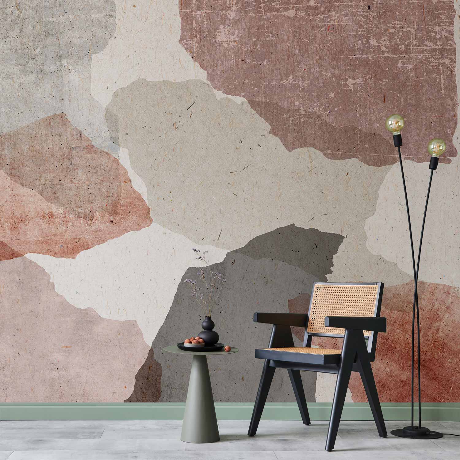 Fototapetes ar abstrakta rakstu - Krāsains terrazzo Tapetenshop.lv