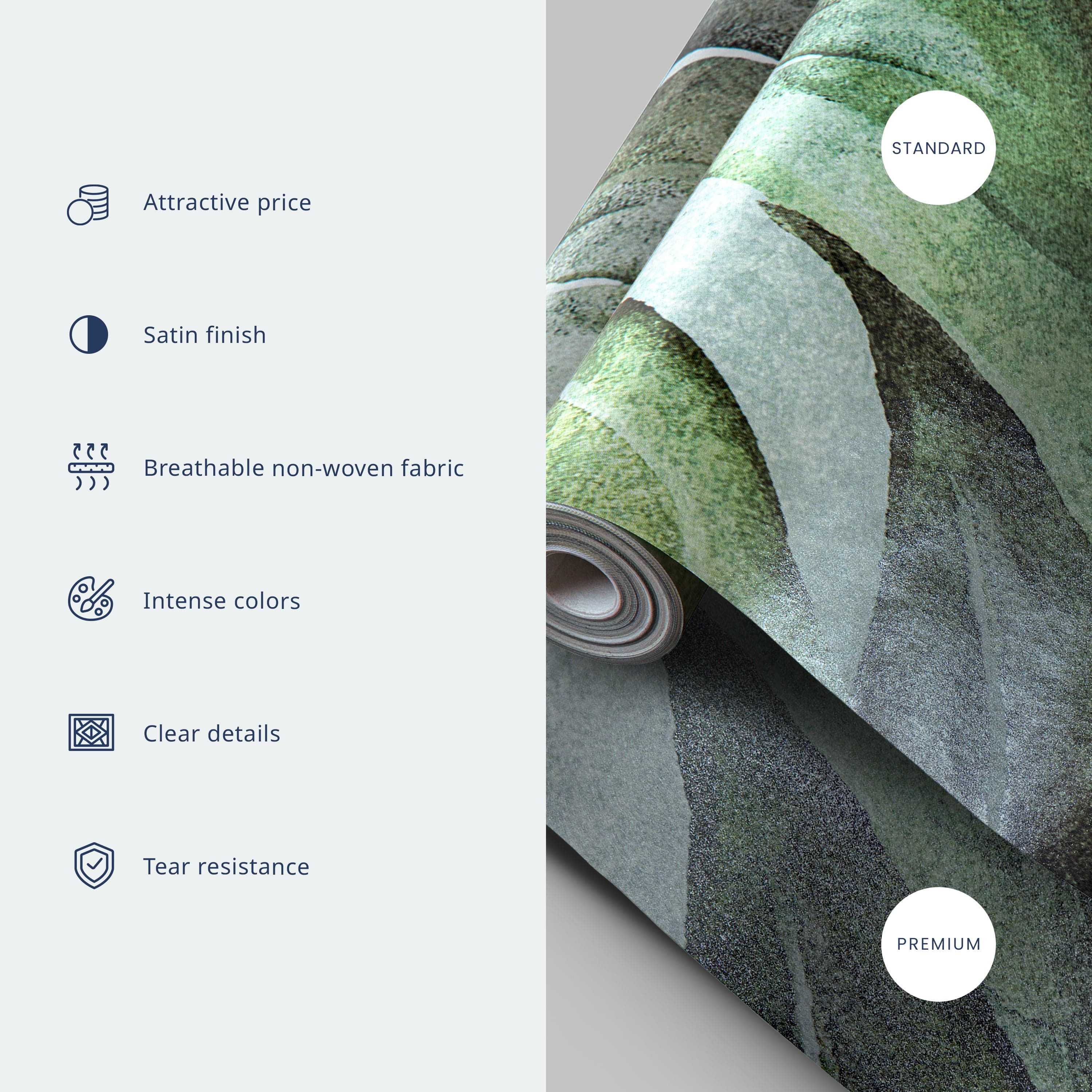 Fototapetes ar abstrakta rakstu - Safīra mozaīka Tapetenshop.lv