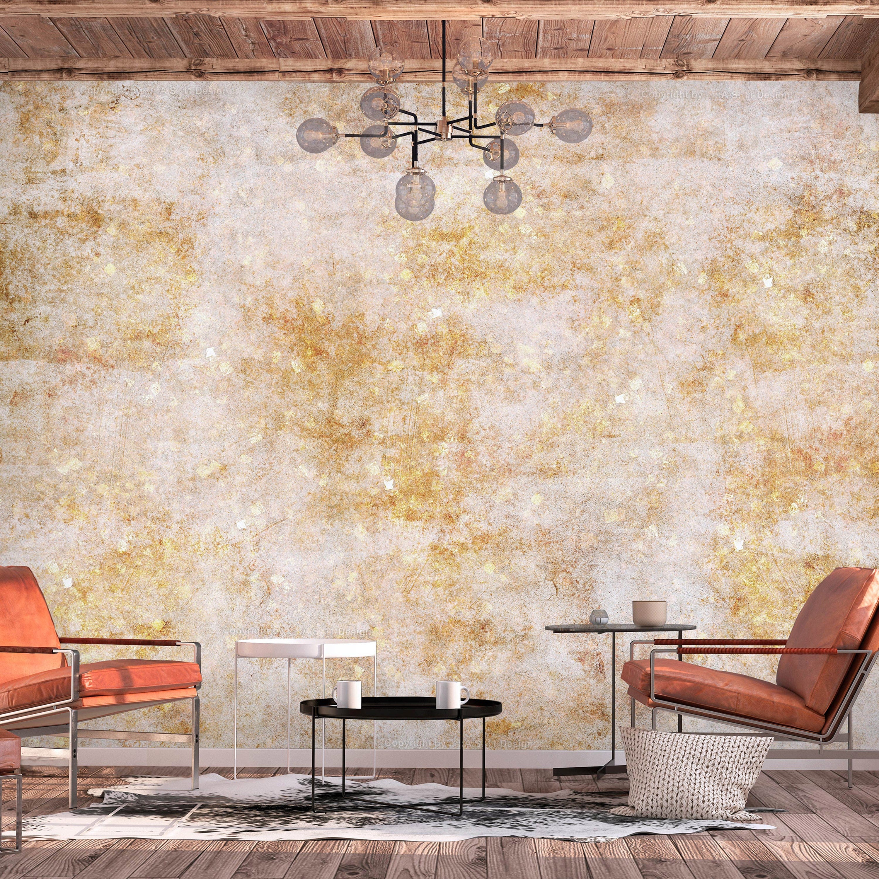 Fototapetes ar abstrakta rakstu - Saules eksplozija – abstrakts kompozīcija ar viendabīgu fonu un rakstiem Tapetenshop.lv