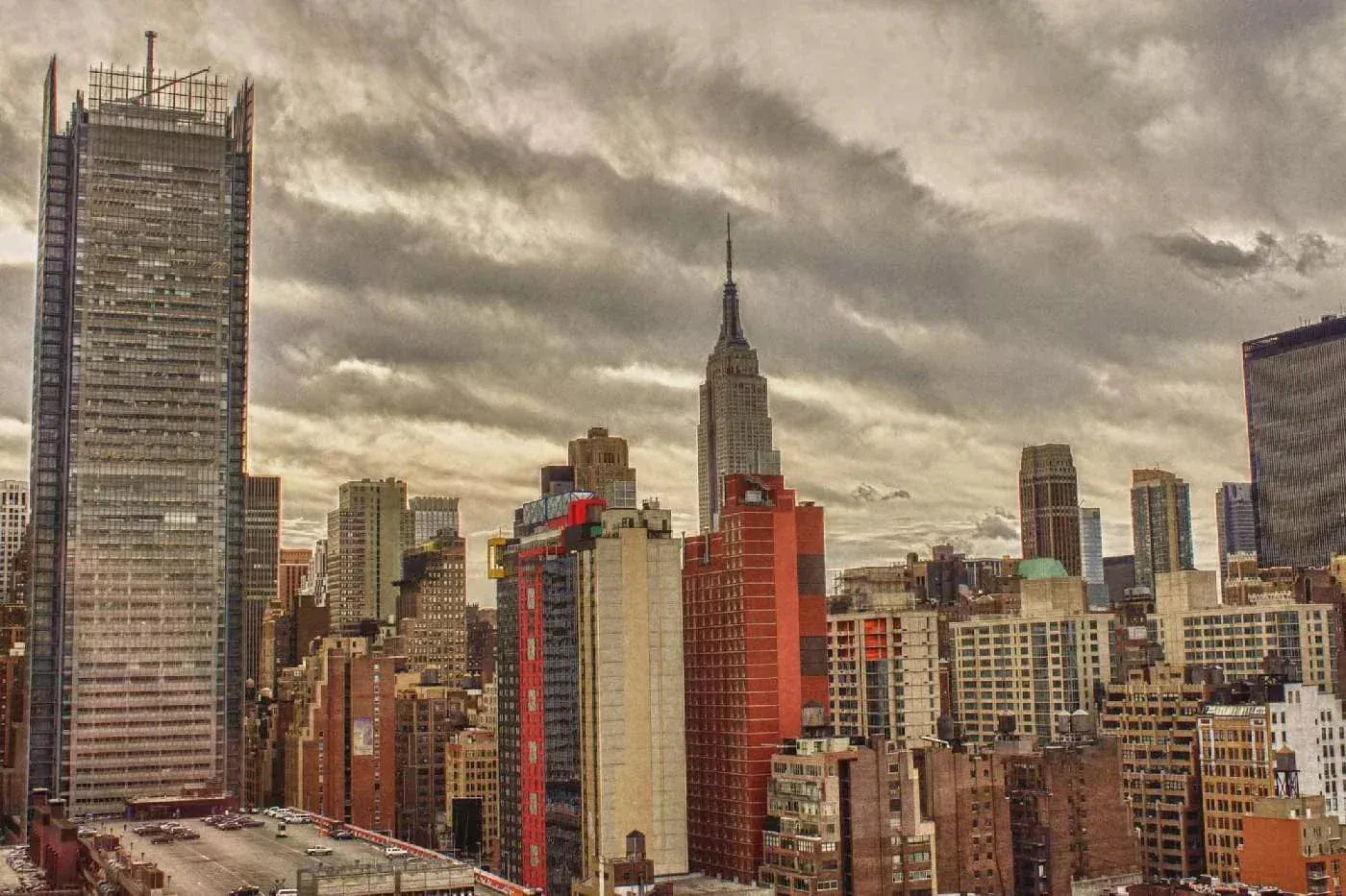 Fototapetes ar ASV tematiku - Ņujorkas skats no gaisa, 375x250 cm D-ART