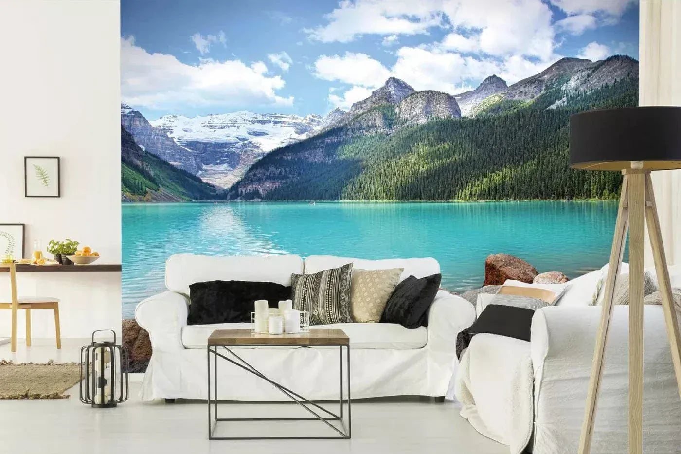 Fototapetes ar dabu - Banff nacionālā parka ezers, 375x250 cm D-ART