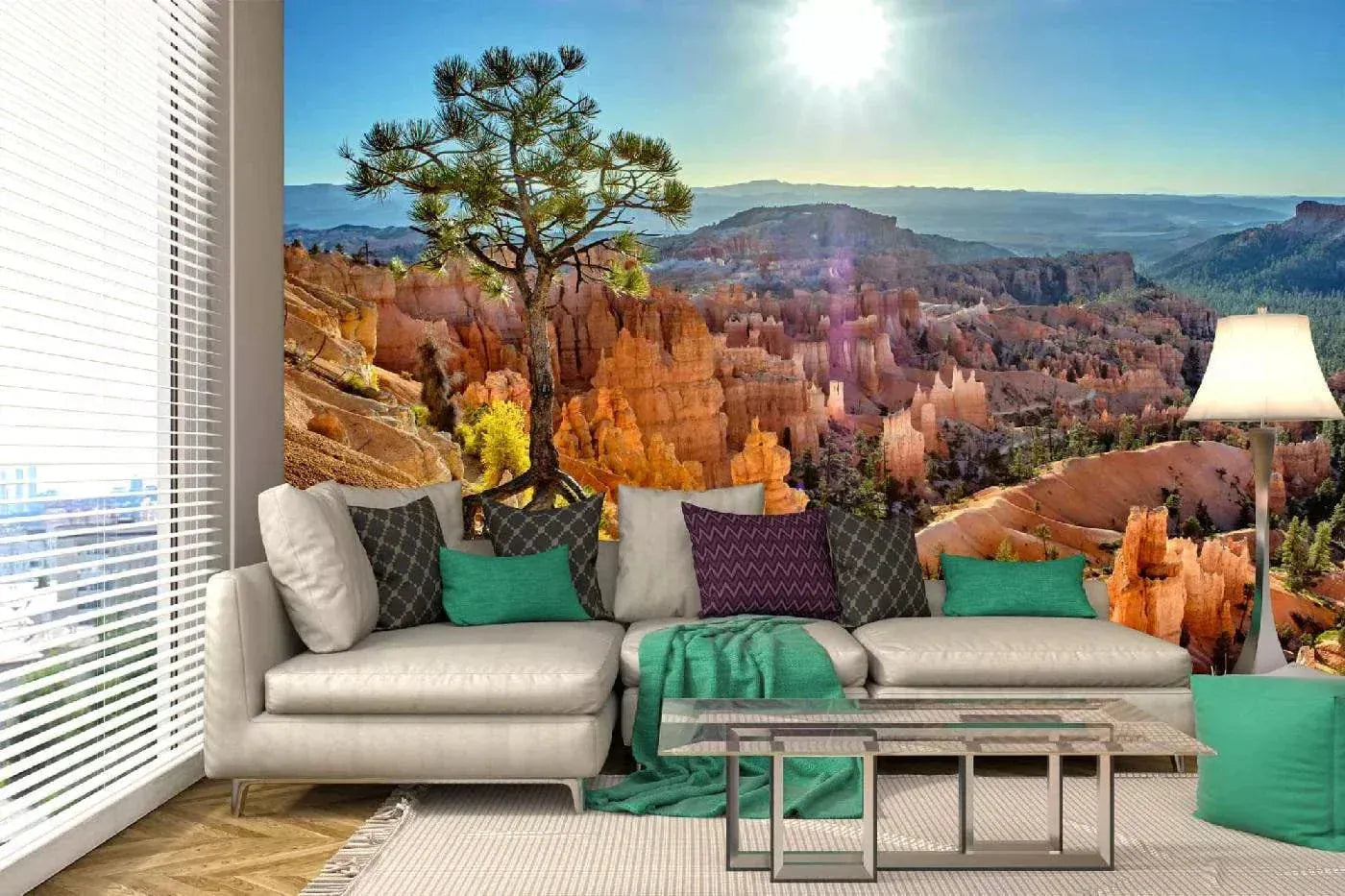 Fototapetes ar dabu - Braisa kanjona nacionālais parks, 375x250 cm D-ART