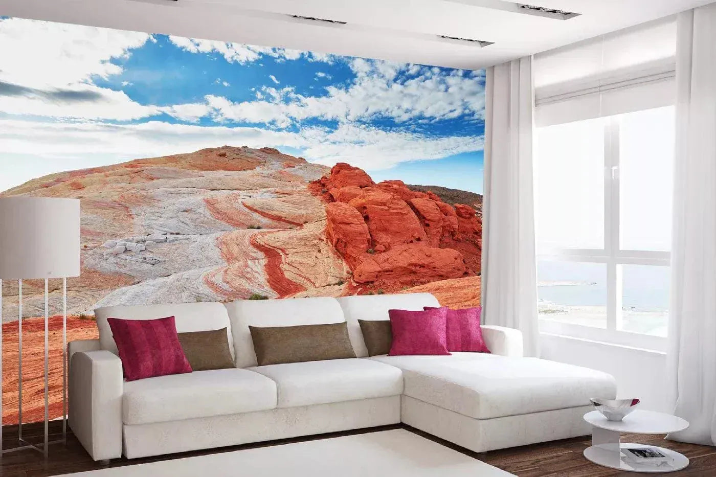 Fototapetes ar dabu - Uguns ieleja, 375x250 cm D-ART