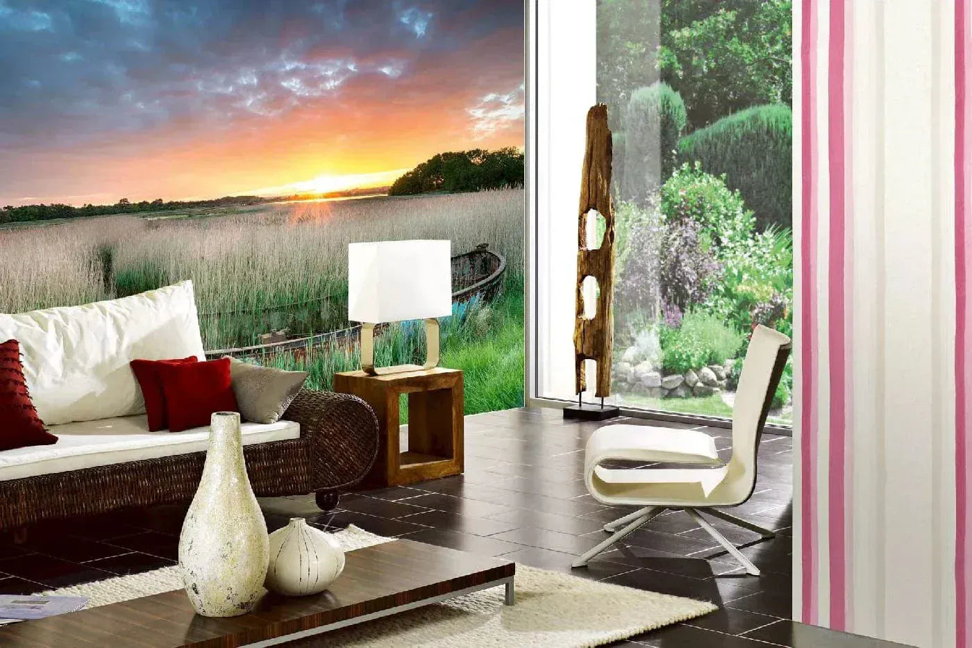 Fototapetes ar dabu - Vecā laiva, 375x250 cm D-ART