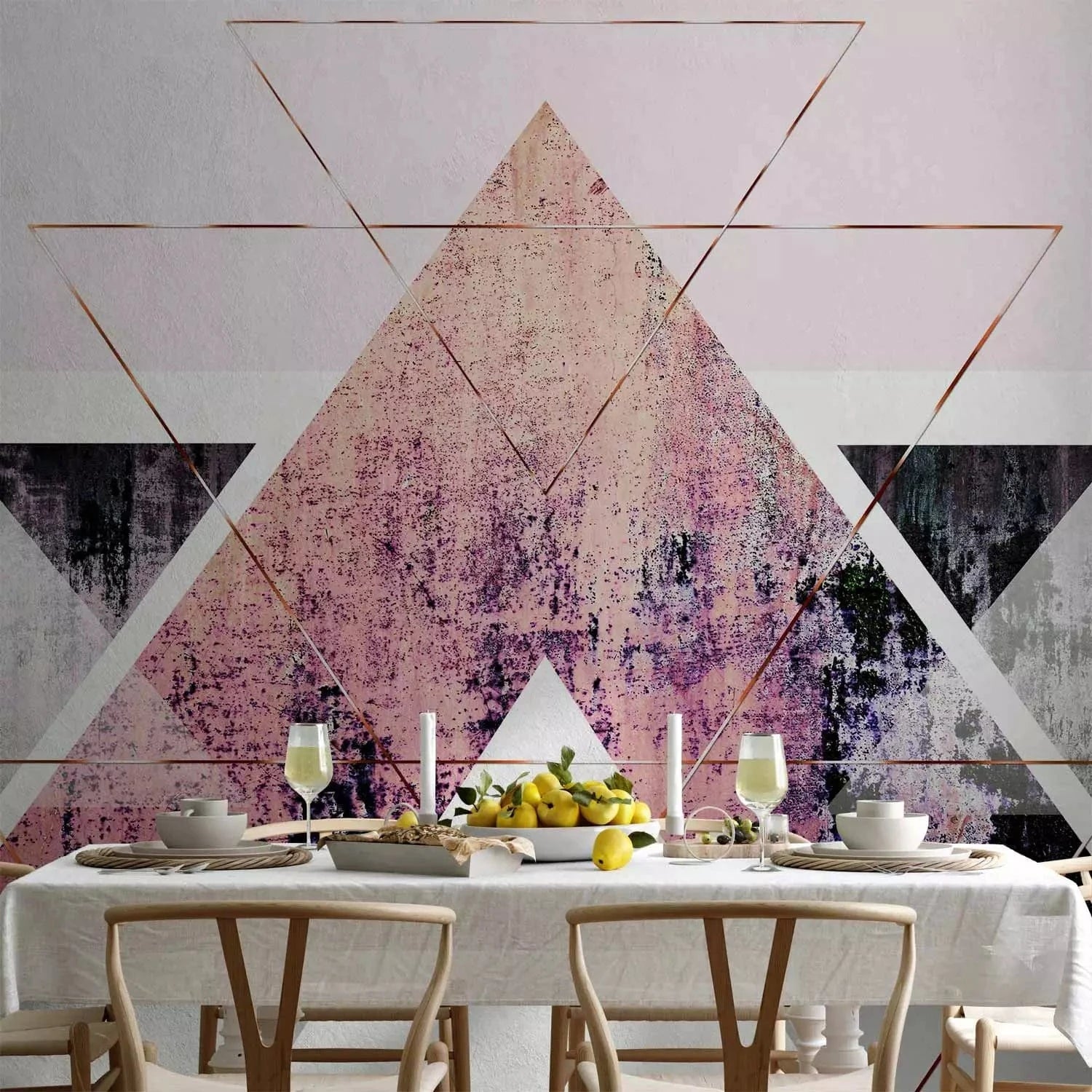 Fototapetes ar ģeometriskam figūrām - Vārti uz paradīzi, 107674 E-interjers.lv