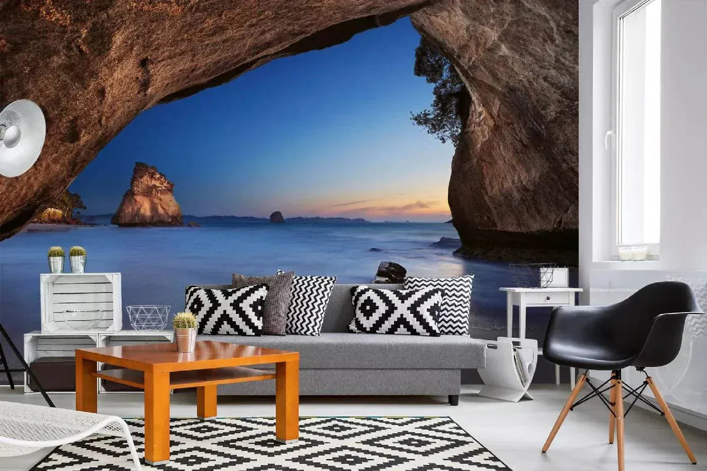 Fototapetes ar jūras skatu - Koromandelas pussala, (375x250 cm) D-ART