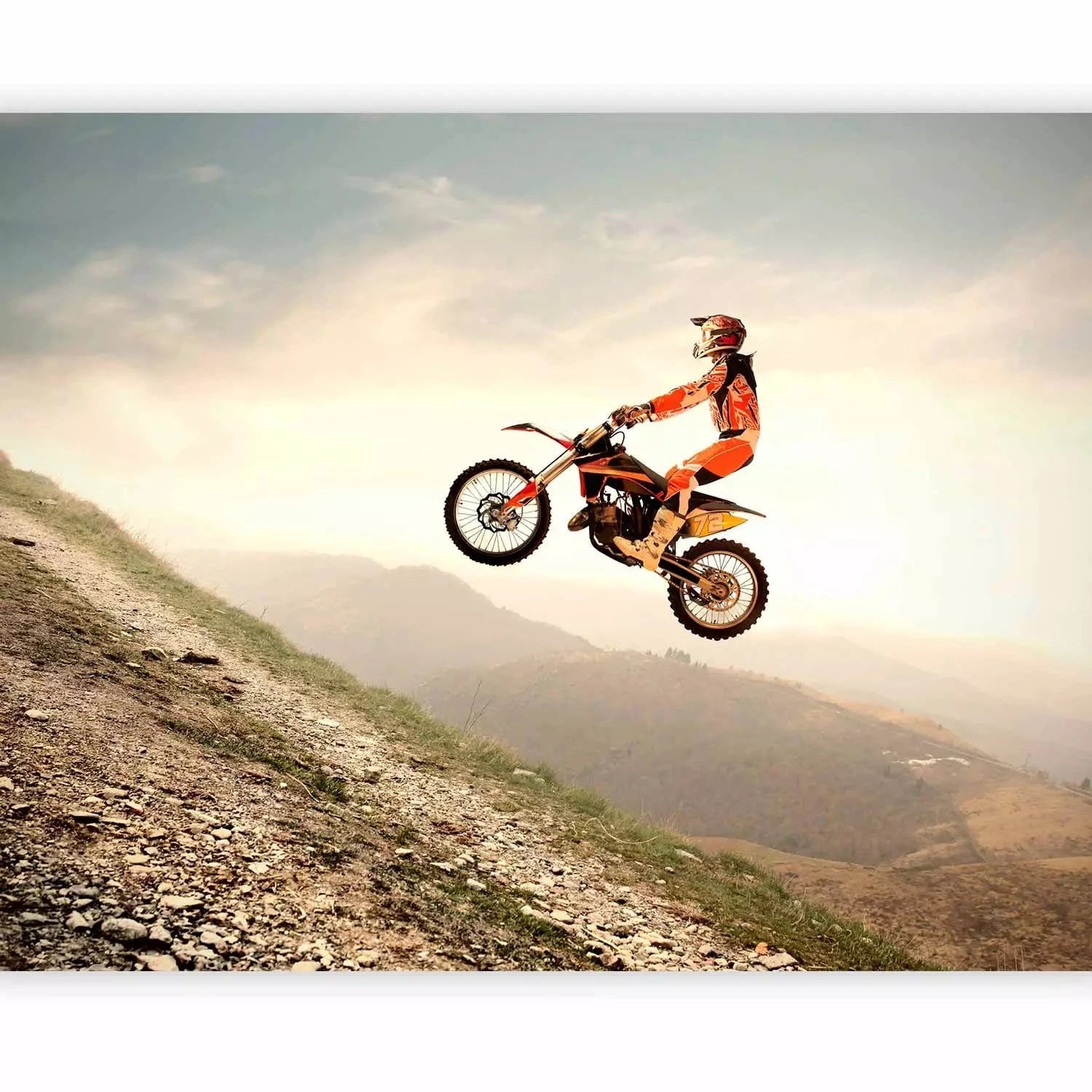 Fototapetes ar motociklu - Autosports E-interjers.lv