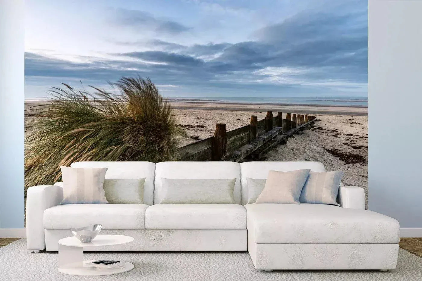 Fototapetes ar pludmali - Pludmale rītausmā, N3214, 375x250 cm D-ART