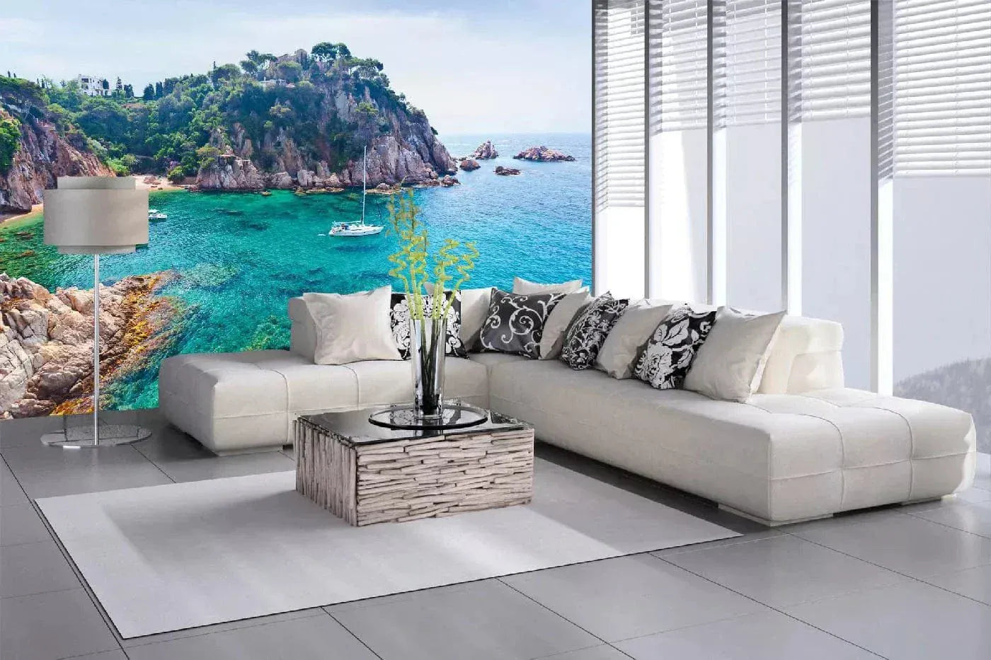 Fototapetes ar tropisko jūru- Costa Brava, 375x250 cm D-ART