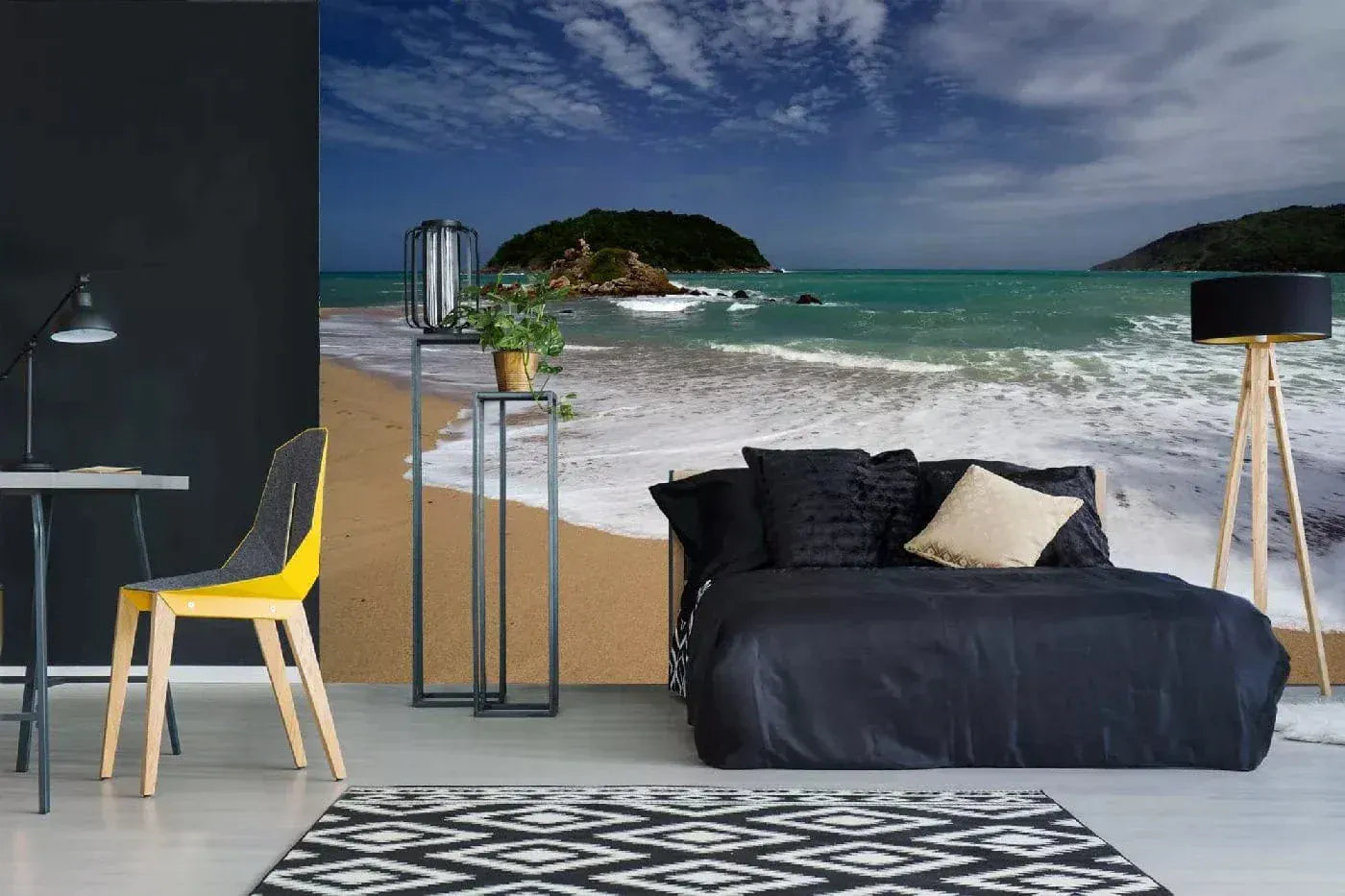 Fototapetes ar tropisko pludmali - Puketa Taizeme, N3226, 375x250 cm D-ART