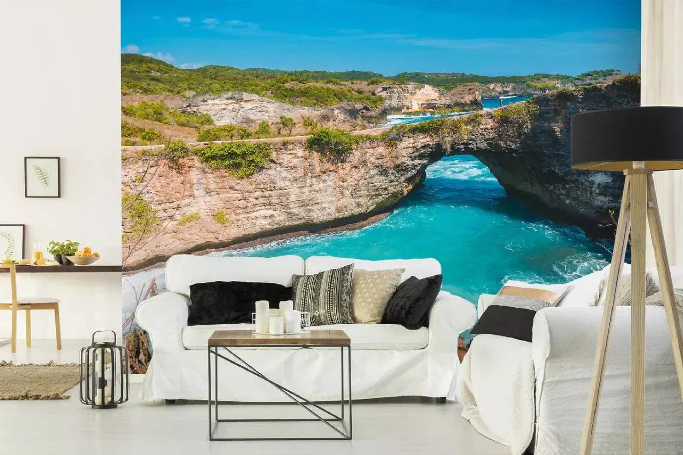 Fototapetes ar tropisko skatu - Bali Indonēzijā, 375x250 cm D-ART