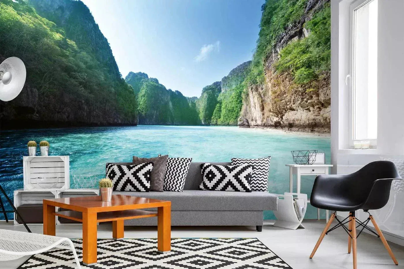 Fototapetes ar tropisko skatu- Phi Phi sala, 375x250 cm D-ART