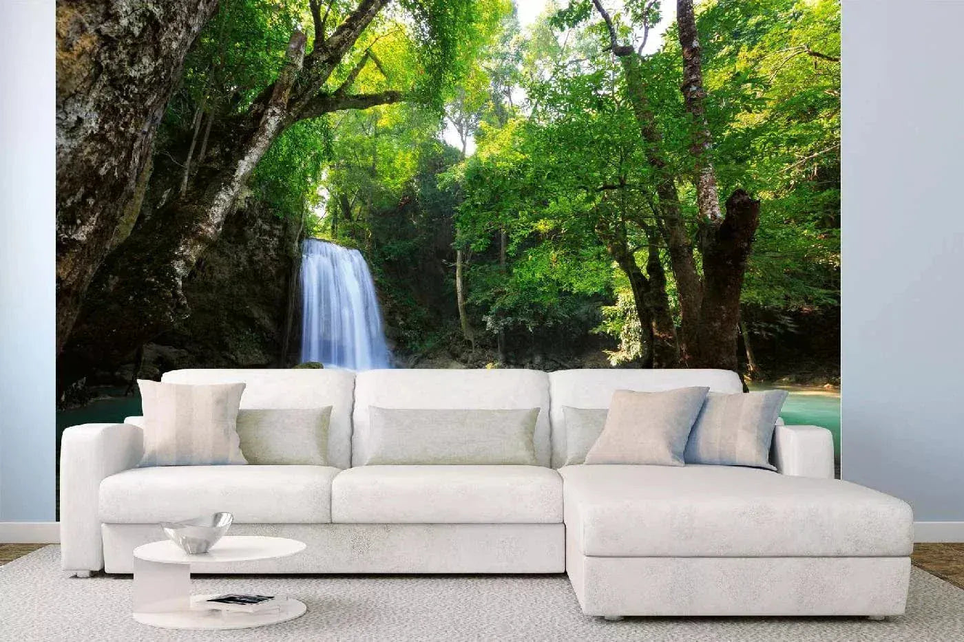 Fototapetes ar ūdenskritumu - Meža ūdenskritums II, N3251, 375x250 cm D-ART