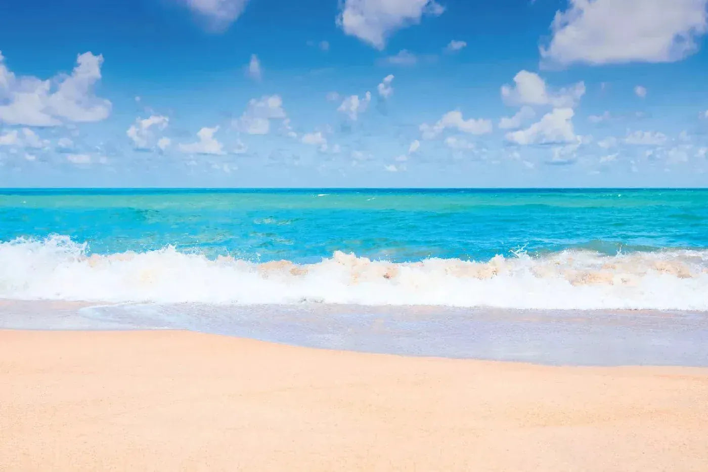 Fototapetes ar vasaras jūru - Pludmales diena, N3232, 375x250 cm D-ART