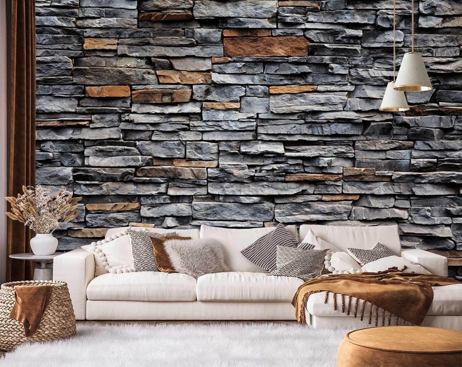 Fototapetes, ķieģeļu siena Home Decor