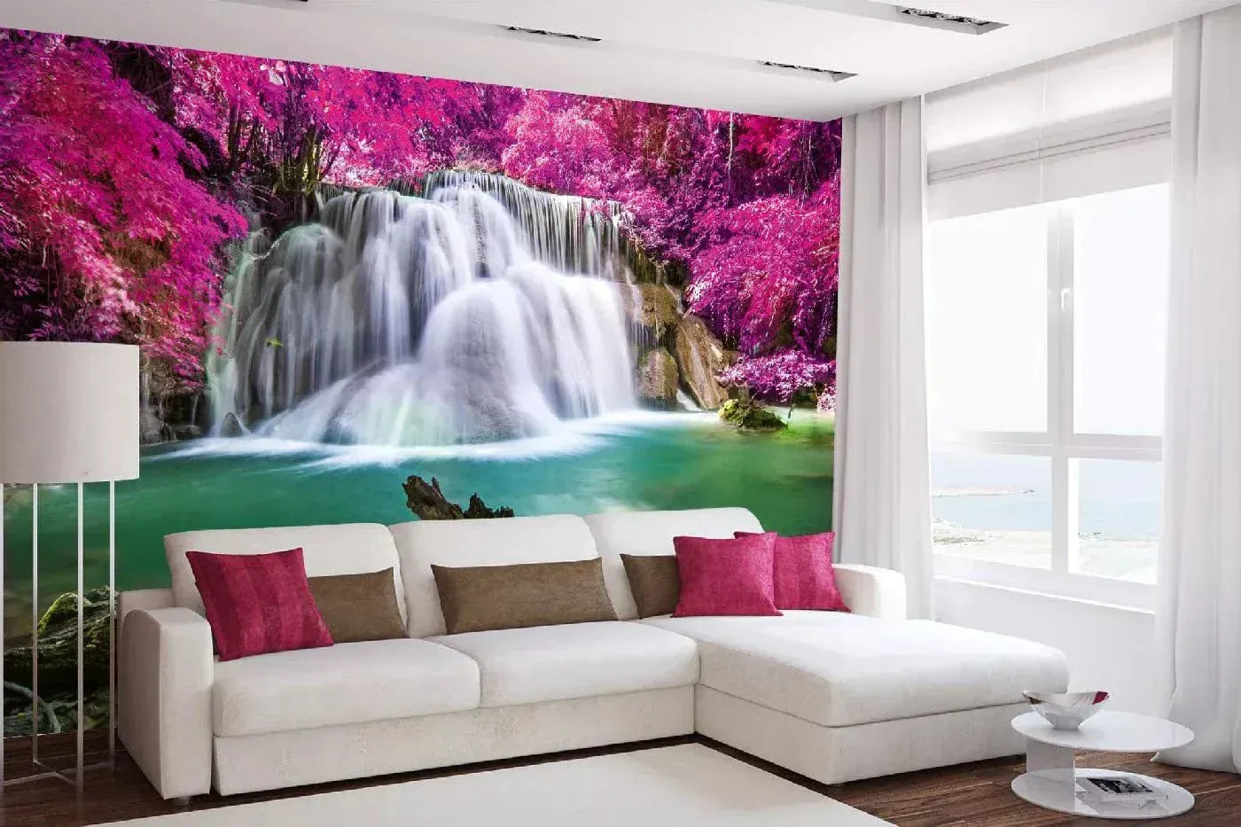 Fototapetes - Meža ūdenskritums III, N3252, 375x250 cm D-ART