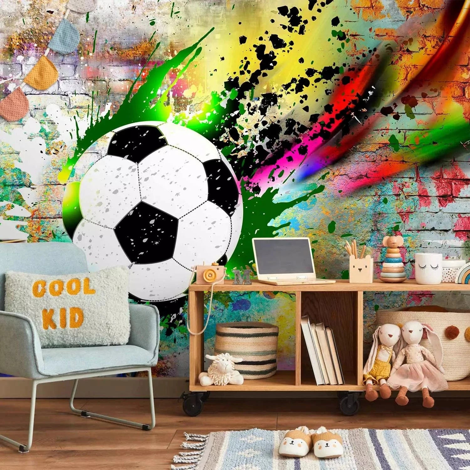 Fototapetes pusaudža istabai - Pilsētas spēle E-interjers.lv