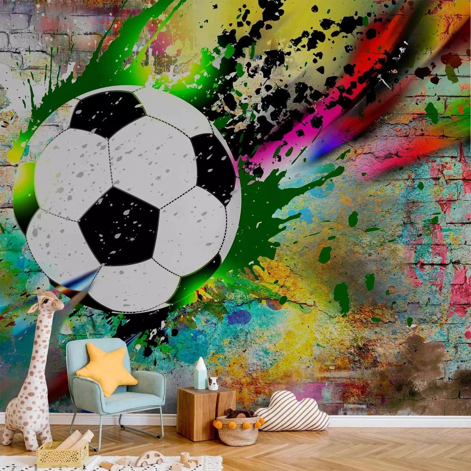 Fototapetes pusaudža istabai - Pilsētas spēle E-interjers.lv