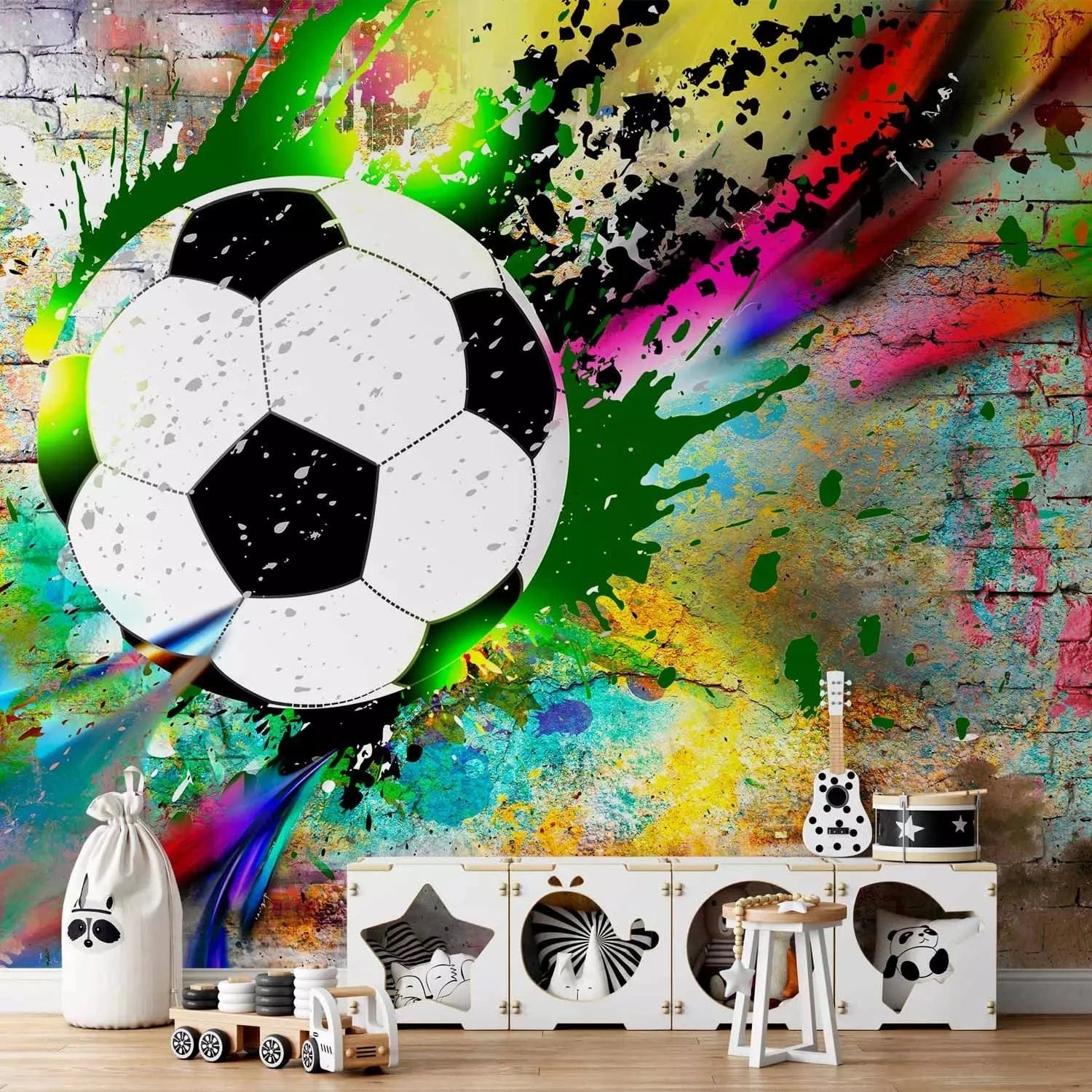 Fototapetes pusaudža istabai - Pilsētas spēle E-interjers.lv