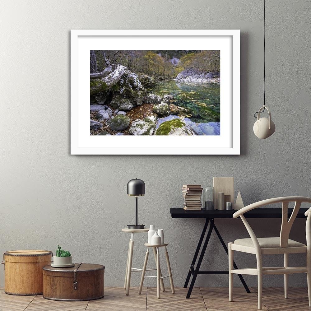 Glezna baltā rāmī - Wildlife Home Trends DECO