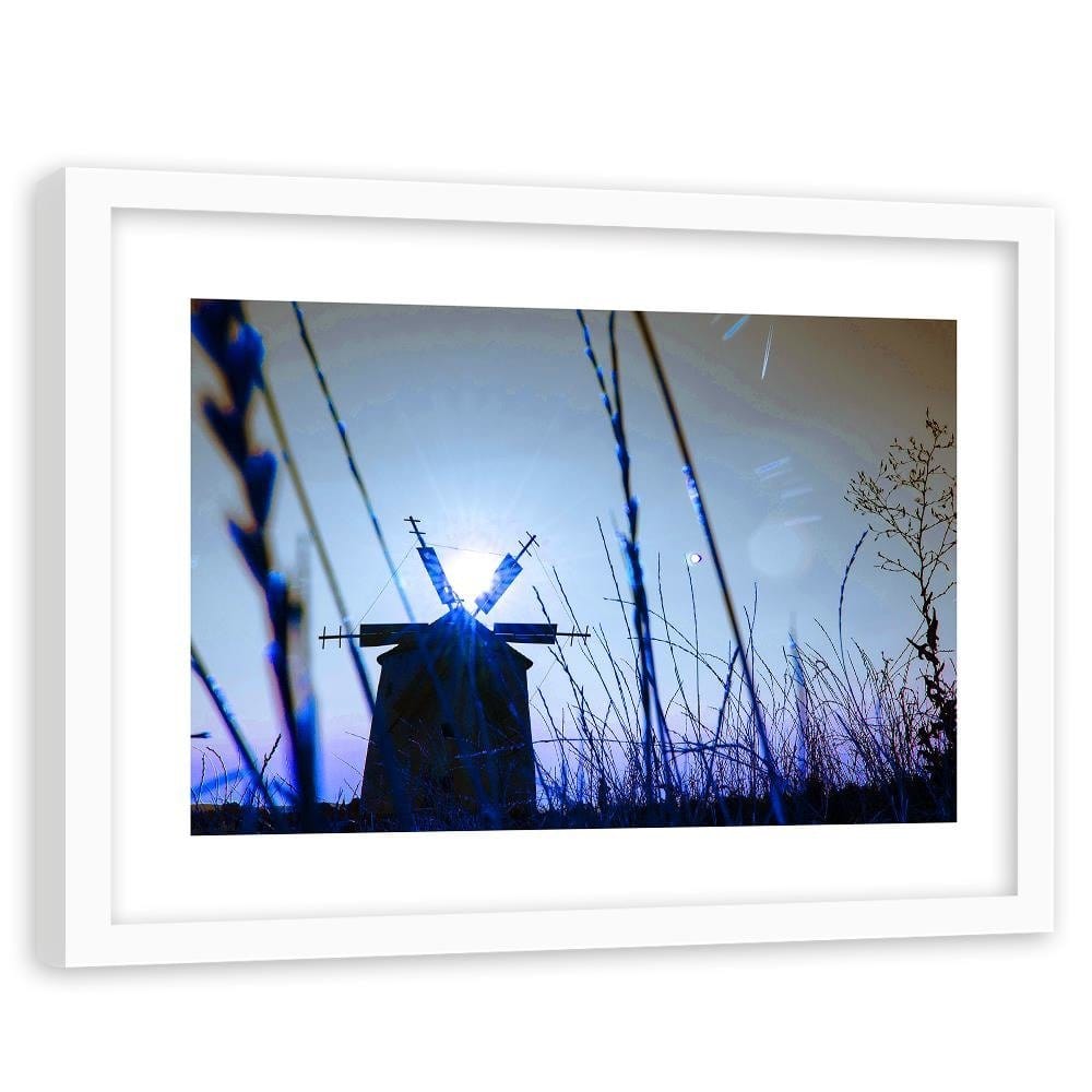 Glezna baltā rāmī - Windmill Home Trends DECO