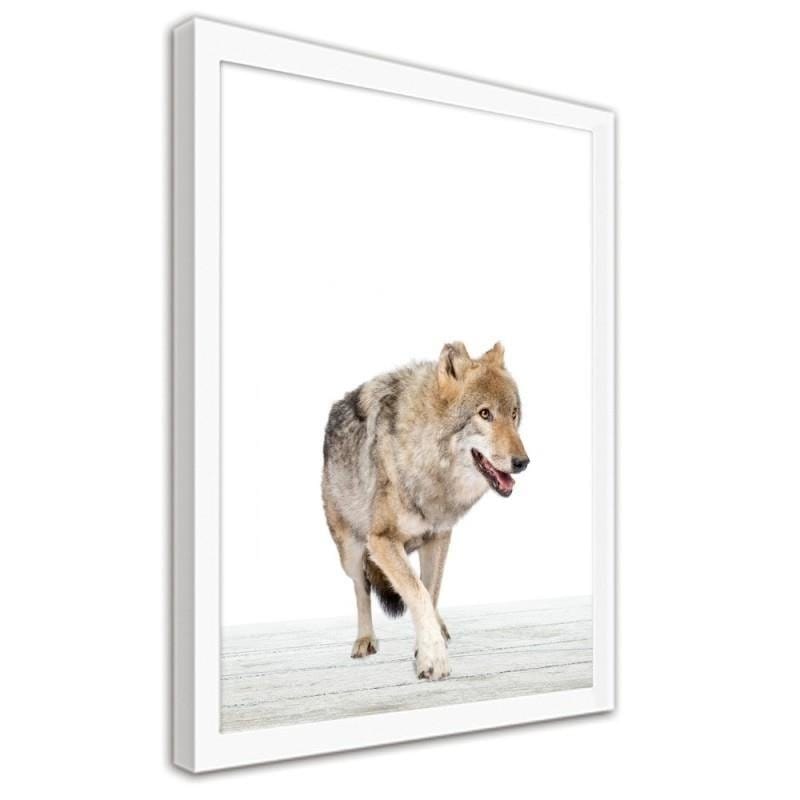 Glezna baltā rāmī - Wolf Home Trends DECO
