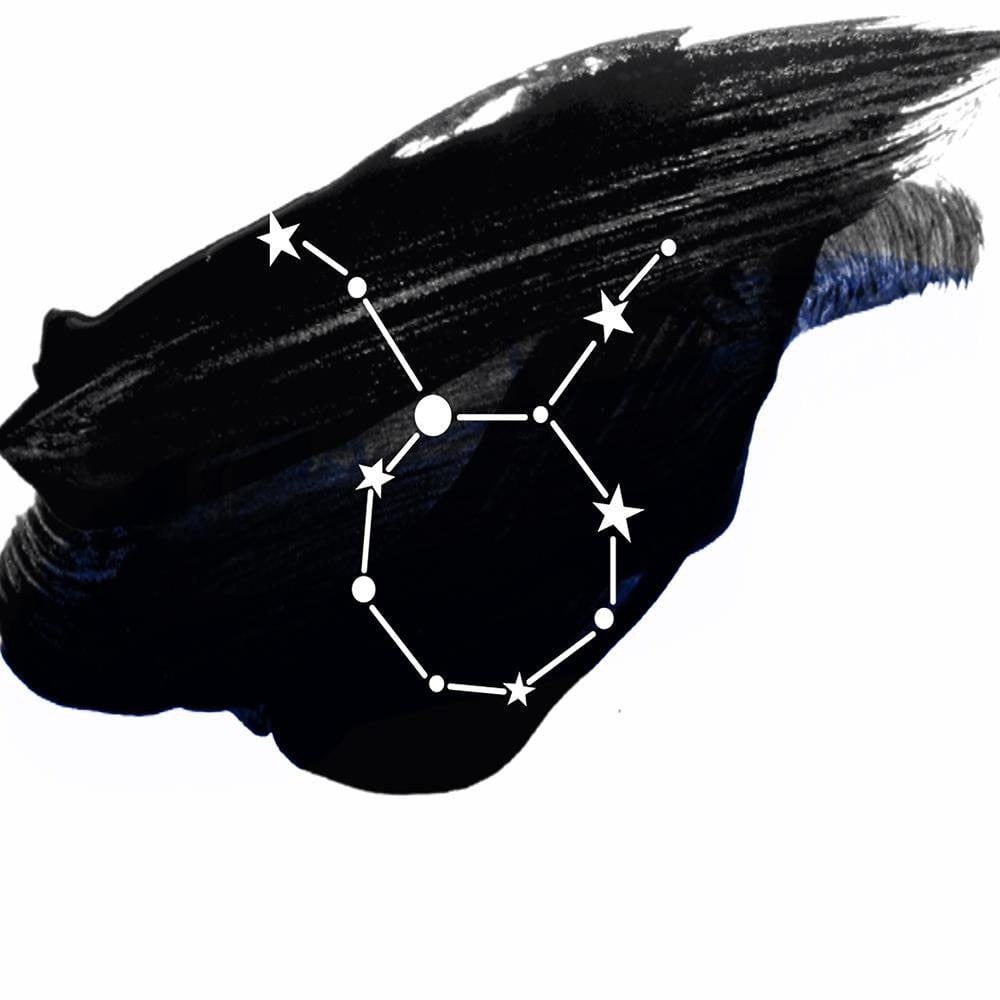 Glezna baltā rāmī - Zodiac Sign Taurus Home Trends DECO