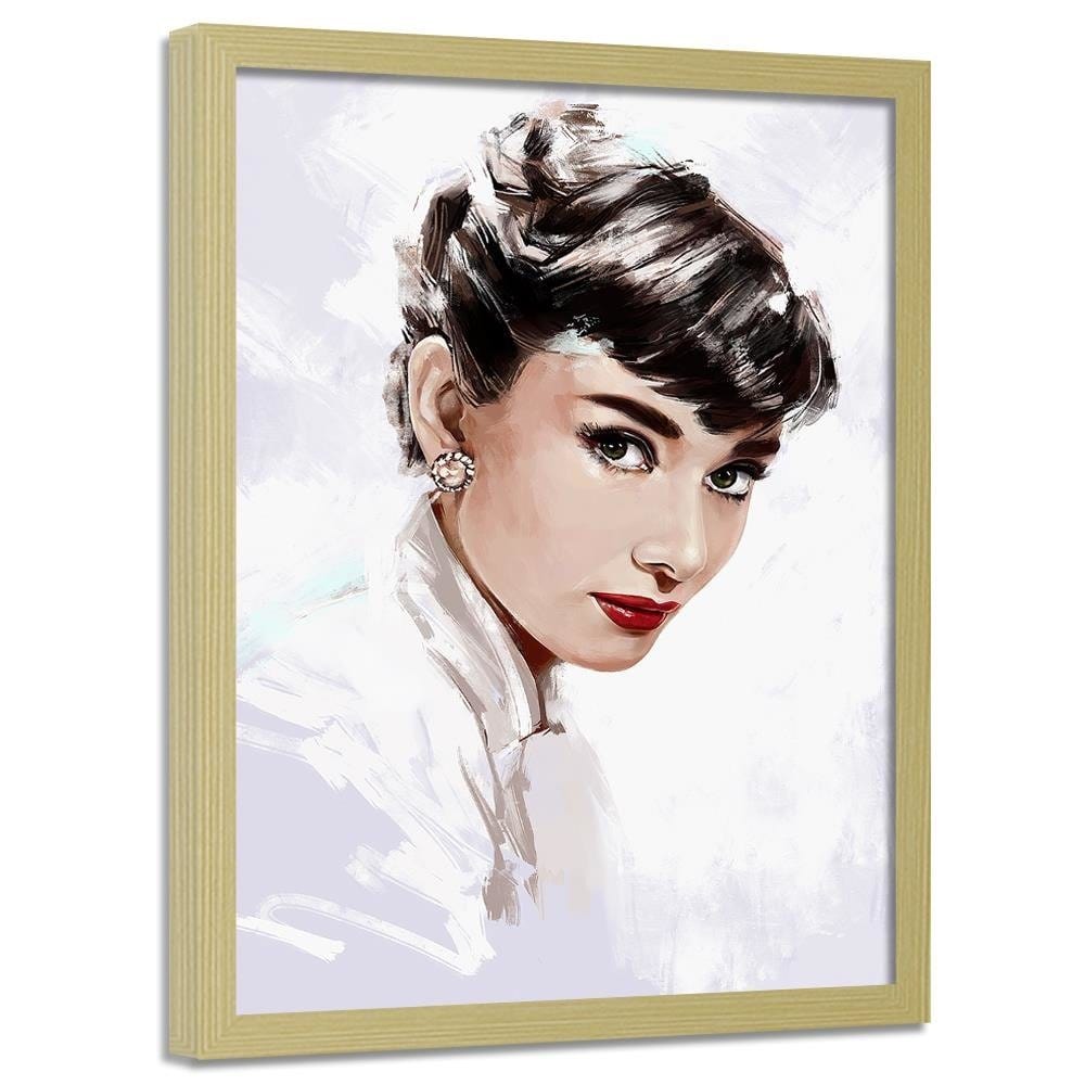 Glezna bēšā rāmī - Audrey Home Trends DECO