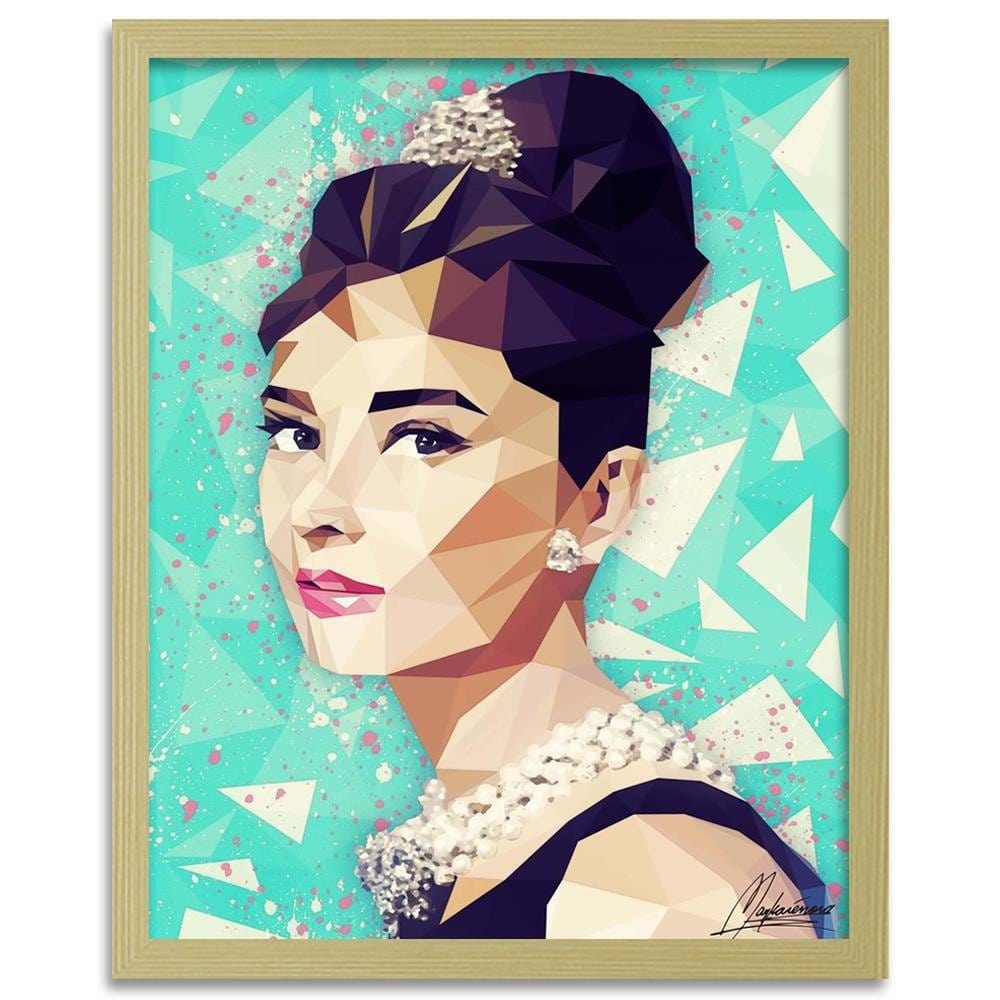 Glezna bēšā rāmī - Audrey Home Trends DECO