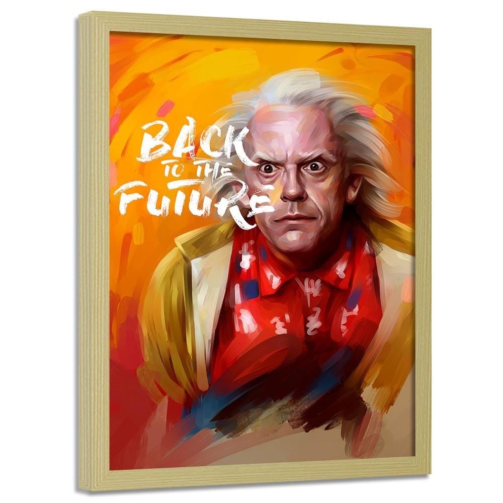 Glezna bēšā rāmī - Back To The Future 1 Home Trends DECO