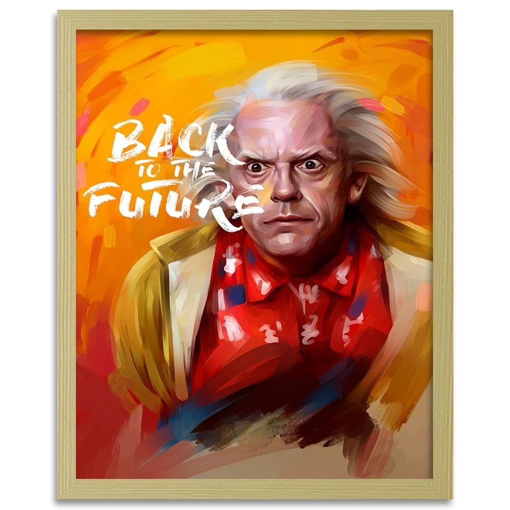 Glezna bēšā rāmī - Back To The Future 1 Home Trends DECO