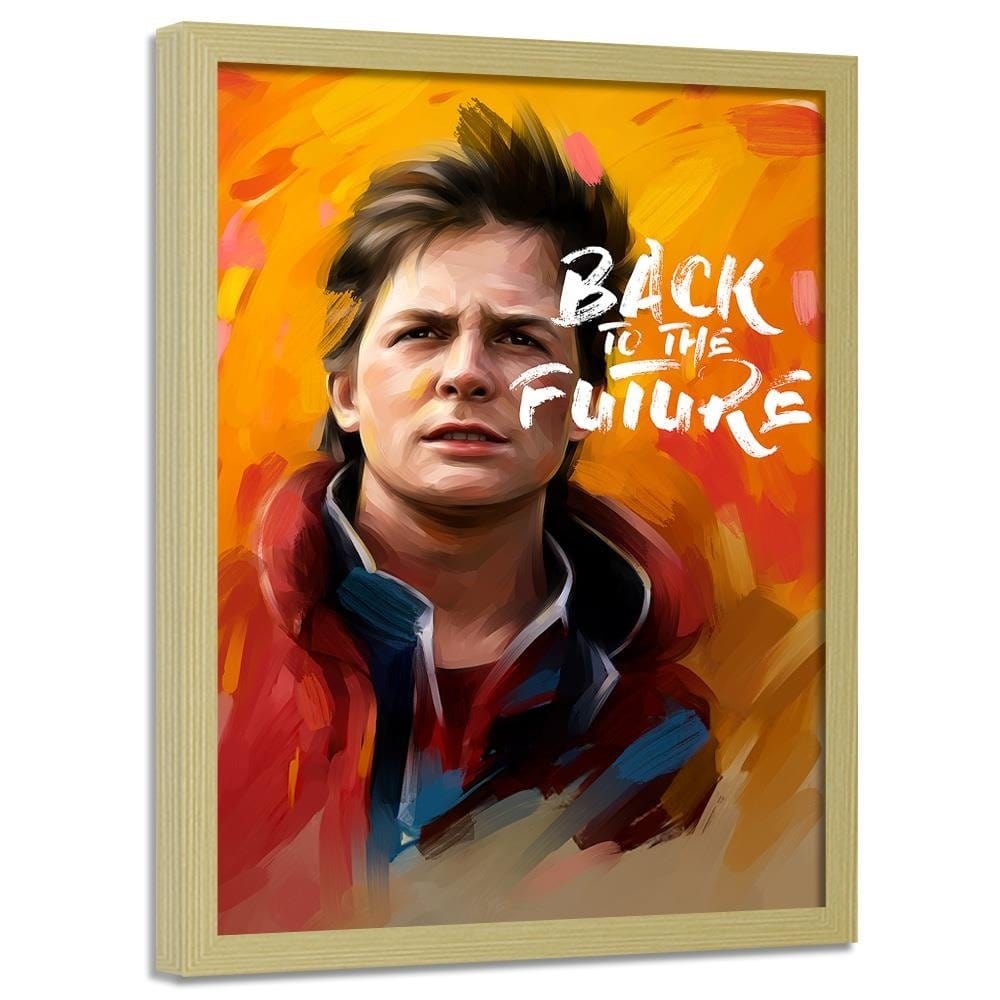 Glezna bēšā rāmī - Back To The Future 2 Home Trends DECO