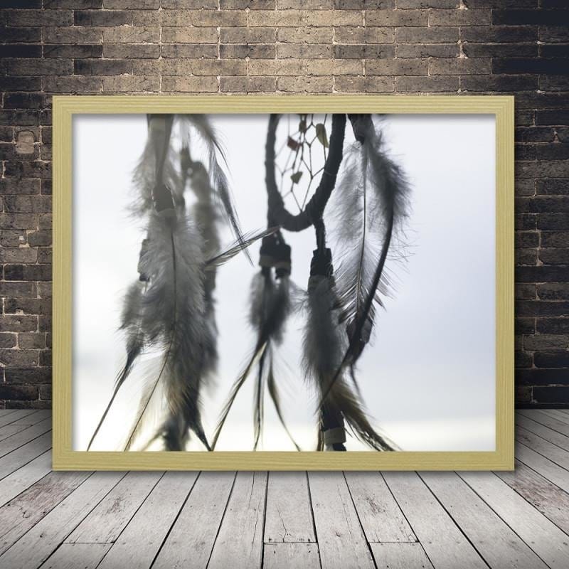 Glezna bēšā rāmī - Boho decorations 3 Home Trends DECO