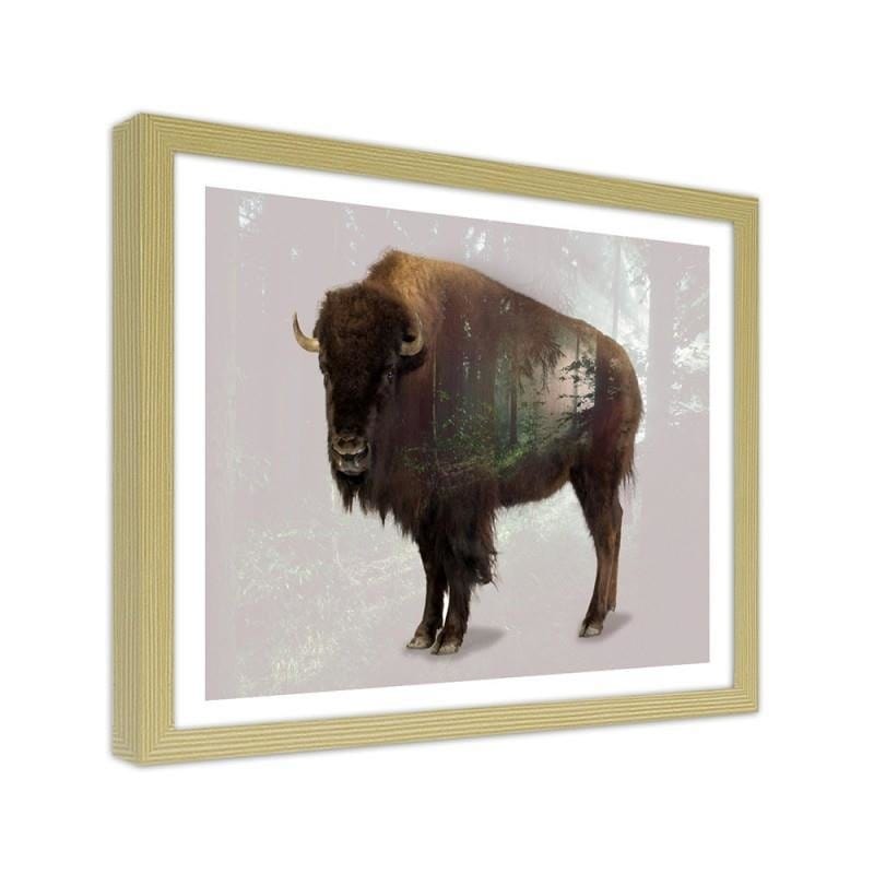 Glezna bēšā rāmī - Buffalo Home Trends DECO