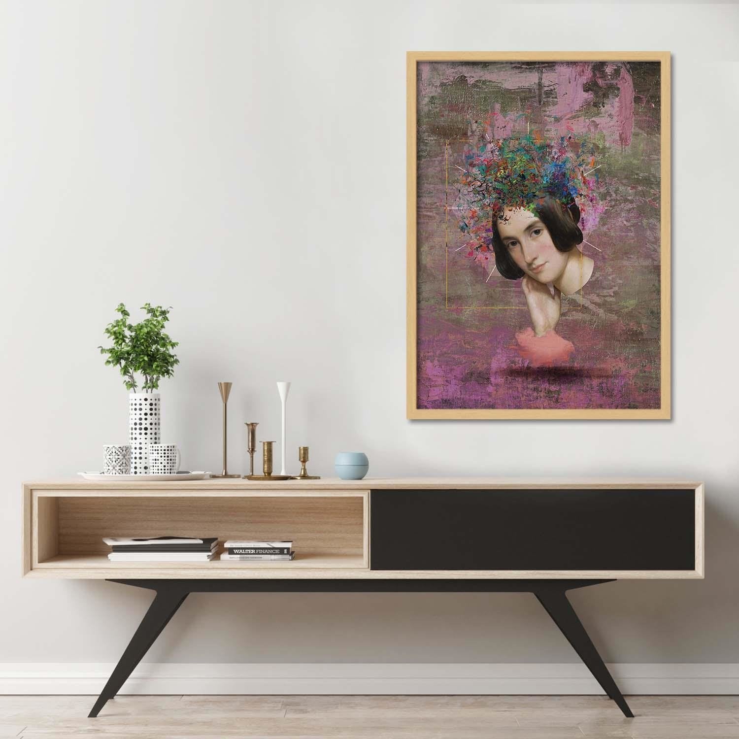 Glezna bēšā rāmī - Collage Home Trends DECO