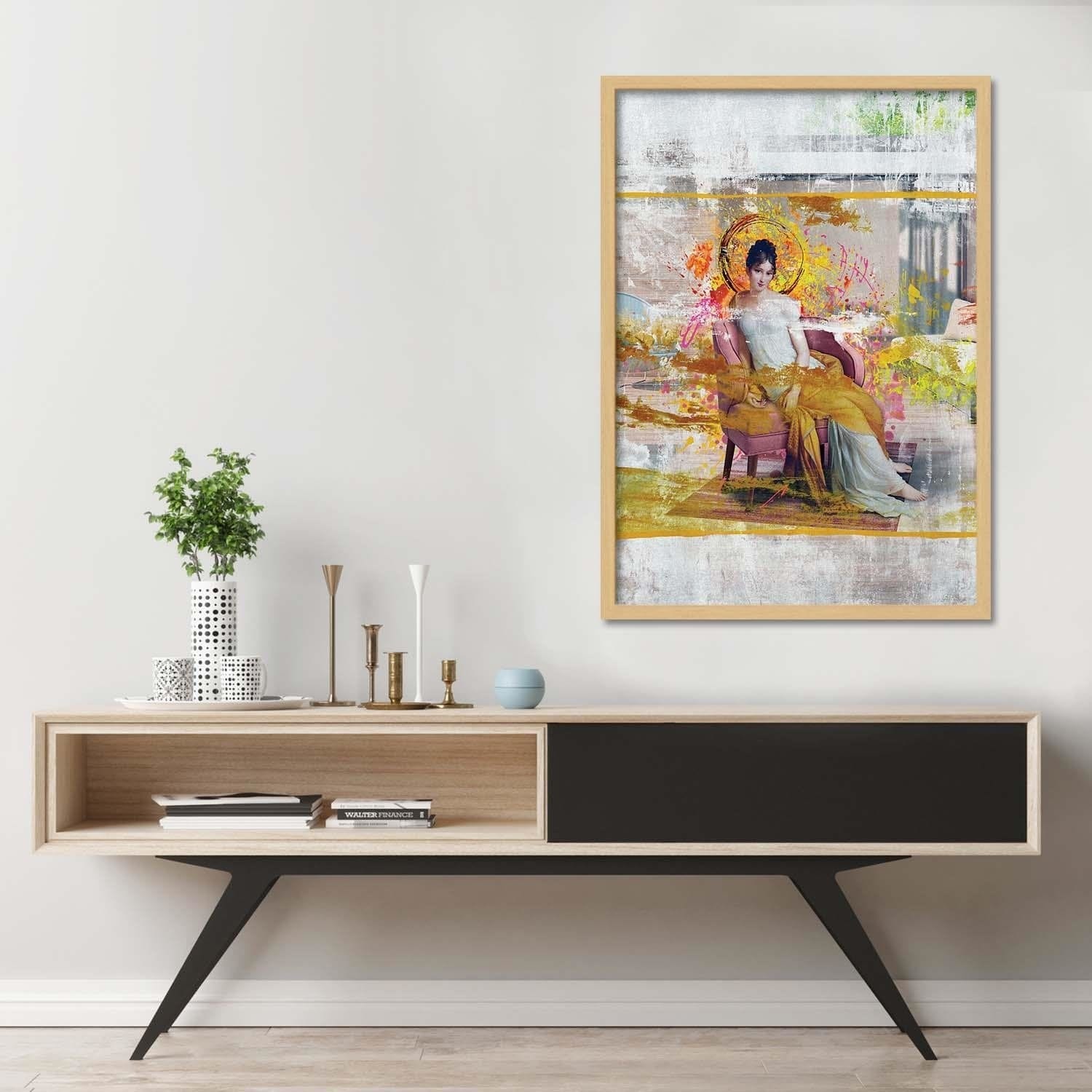 Glezna bēšā rāmī - Collage Home Trends DECO