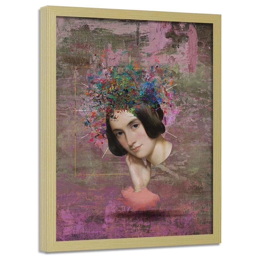 Glezna bēšā rāmī - Collage Home Trends DECO