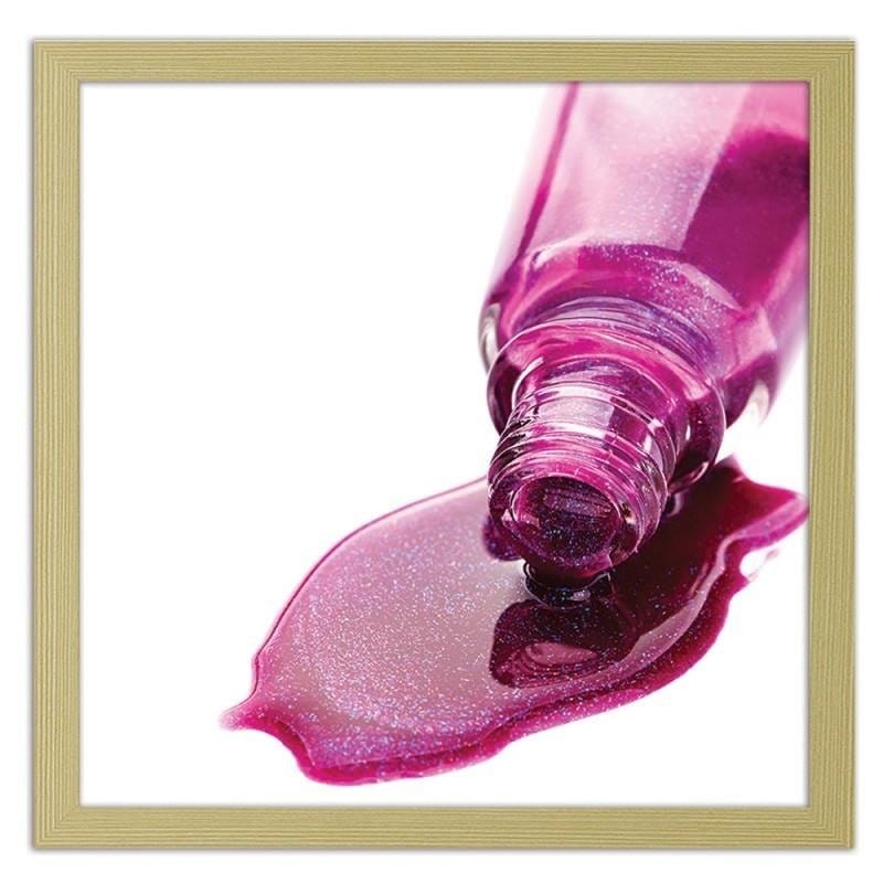 Glezna bēšā rāmī - Cosmetic salon lacquer Home Trends DECO