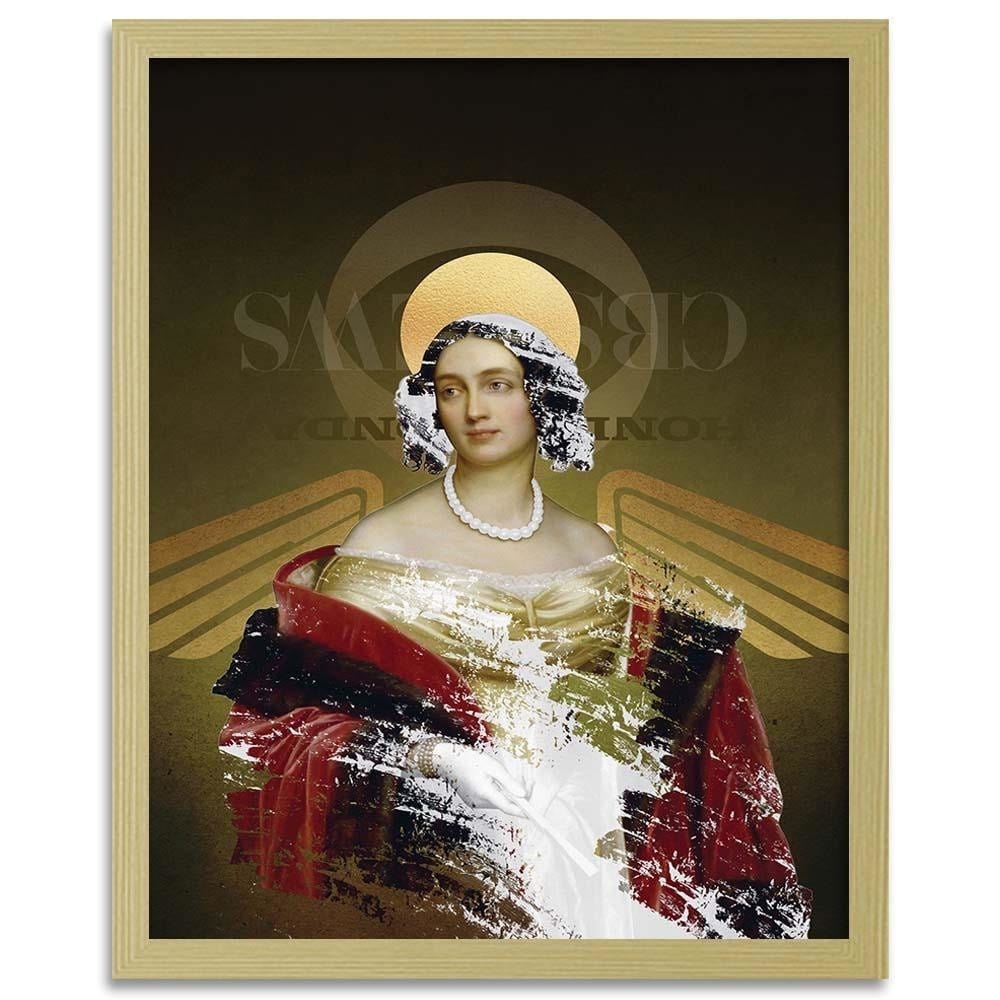 Glezna bēšā rāmī - Digital Art Home Trends DECO