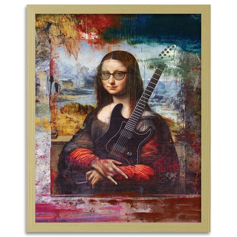 Glezna bēšā rāmī - Digital Painting Home Trends DECO